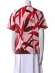 Marni Printed Cowl Neck T-Shirt