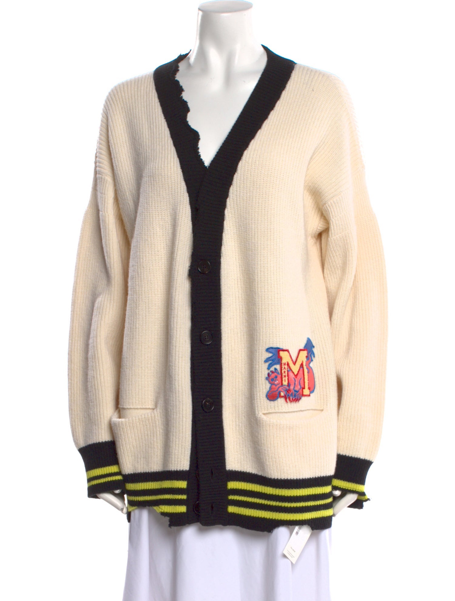 Marni Virgin Wool Striped Sweater