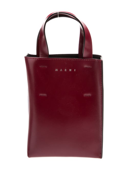 Marni Leather Top Handle Bag