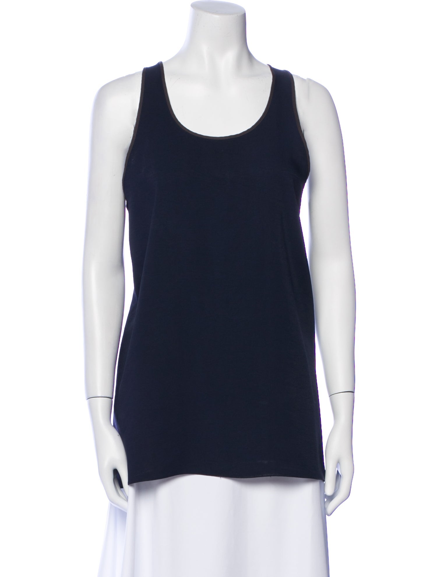 Marni Scoop Neck Sleeveless Top