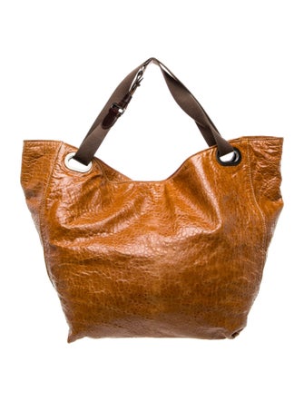 Marni Embossed Leather Hobo