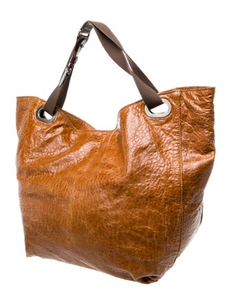 Marni Embossed Leather Hobo
