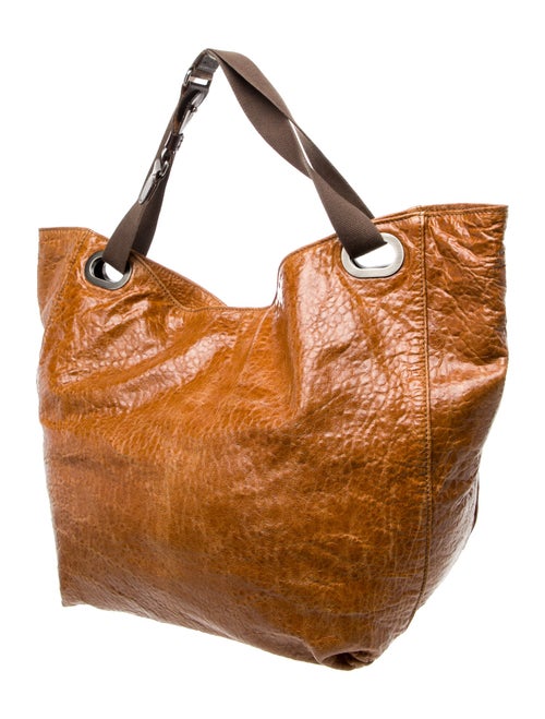 Marni Embossed Leather Hobo