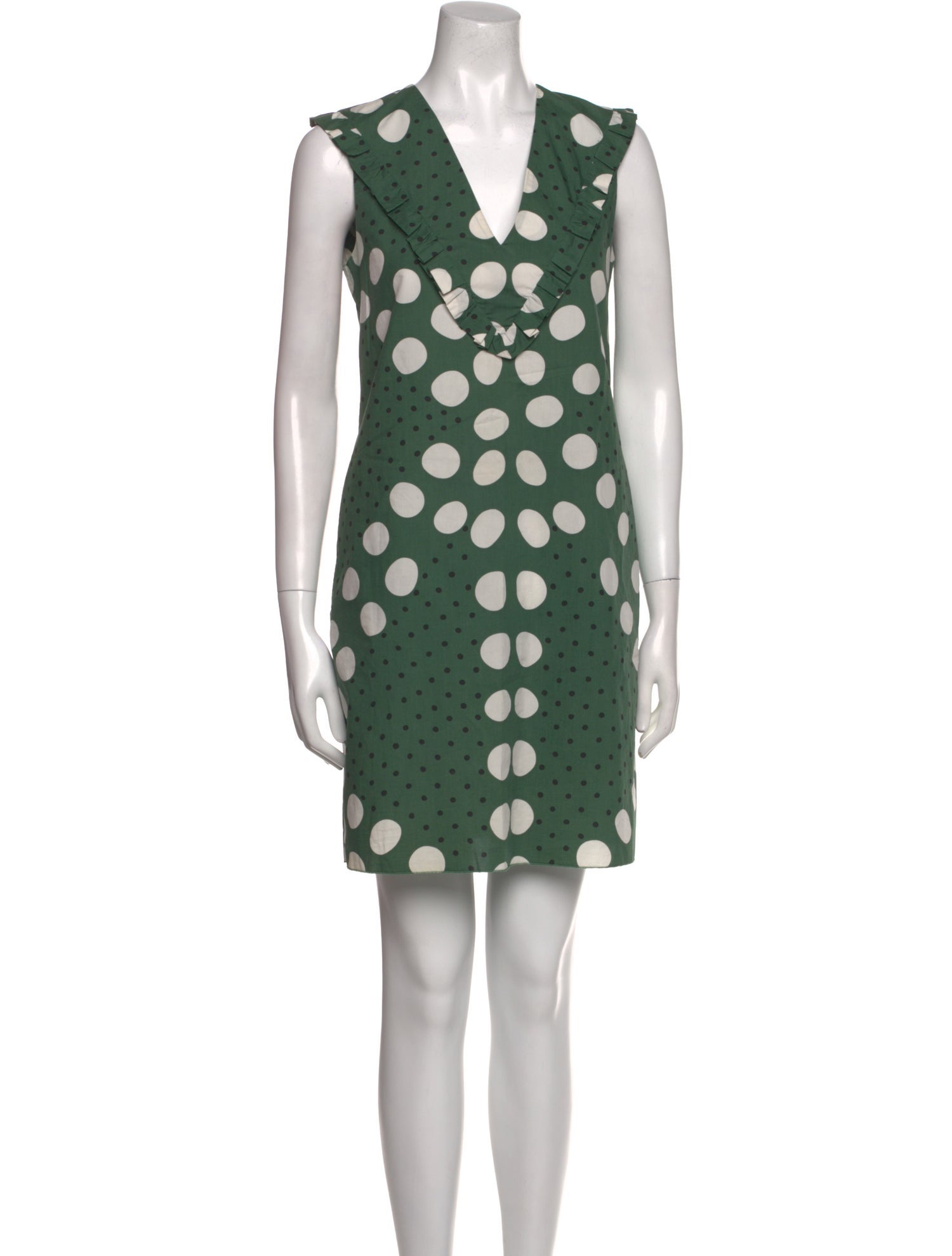 Marni Polka Dot Print Mini Dress