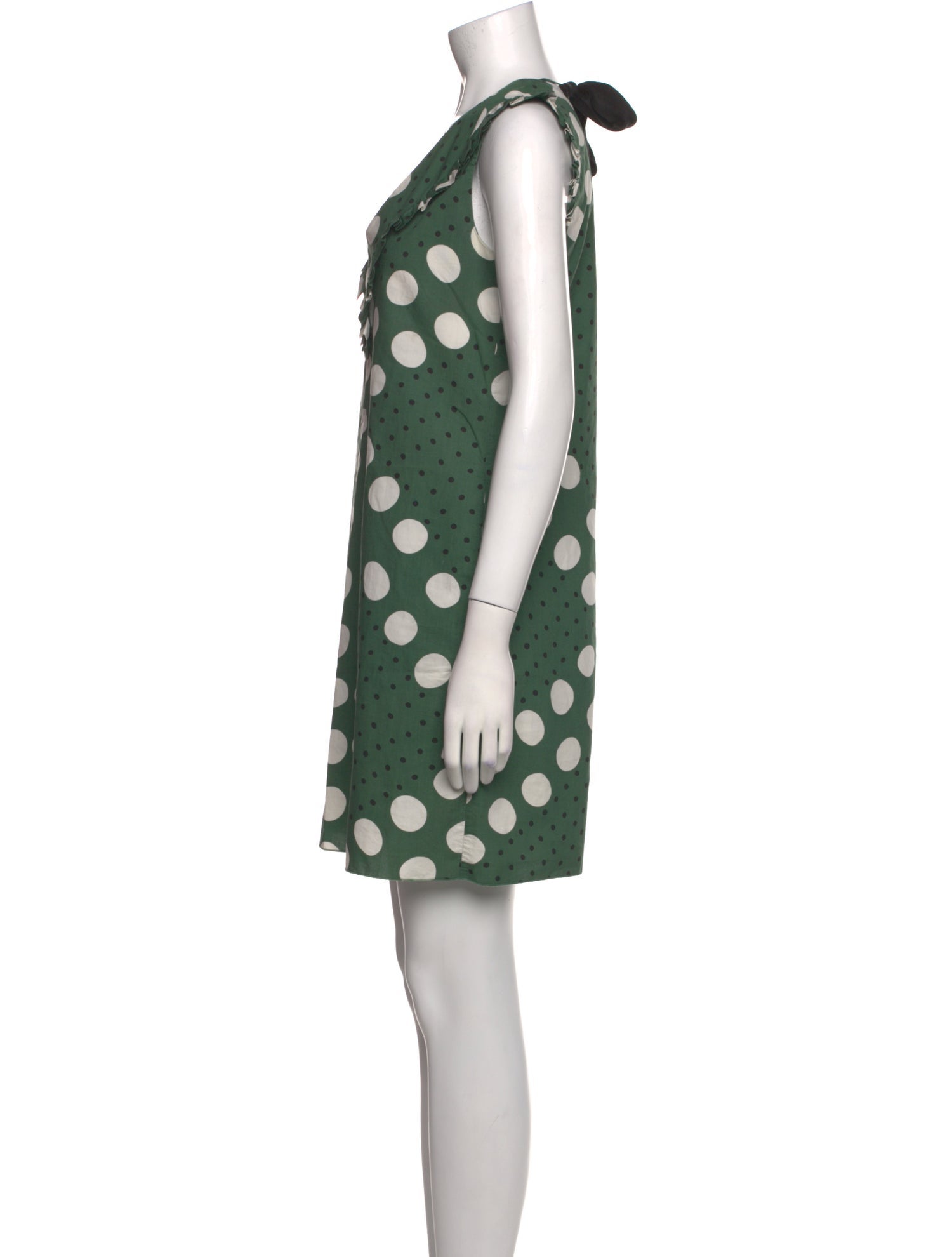 Marni Polka Dot Print Mini Dress