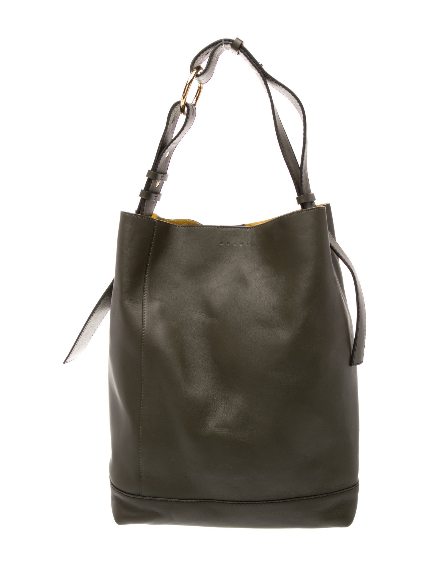 Marni Leather Bucket Bag