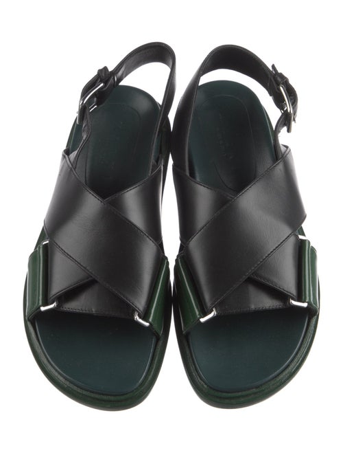 Marni Leather Slingback Sandals