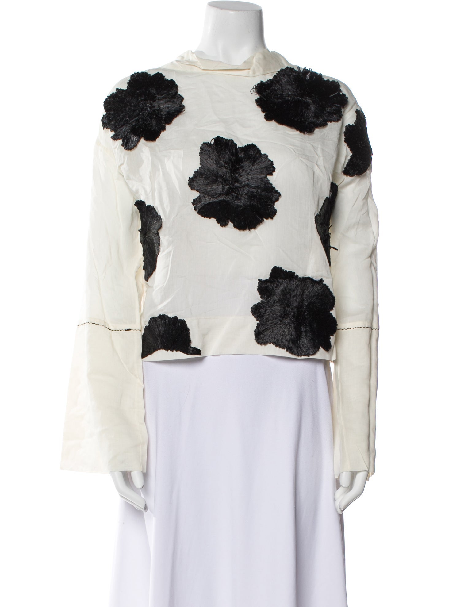 Marni Floral Print Crew Neck Sweatshirt