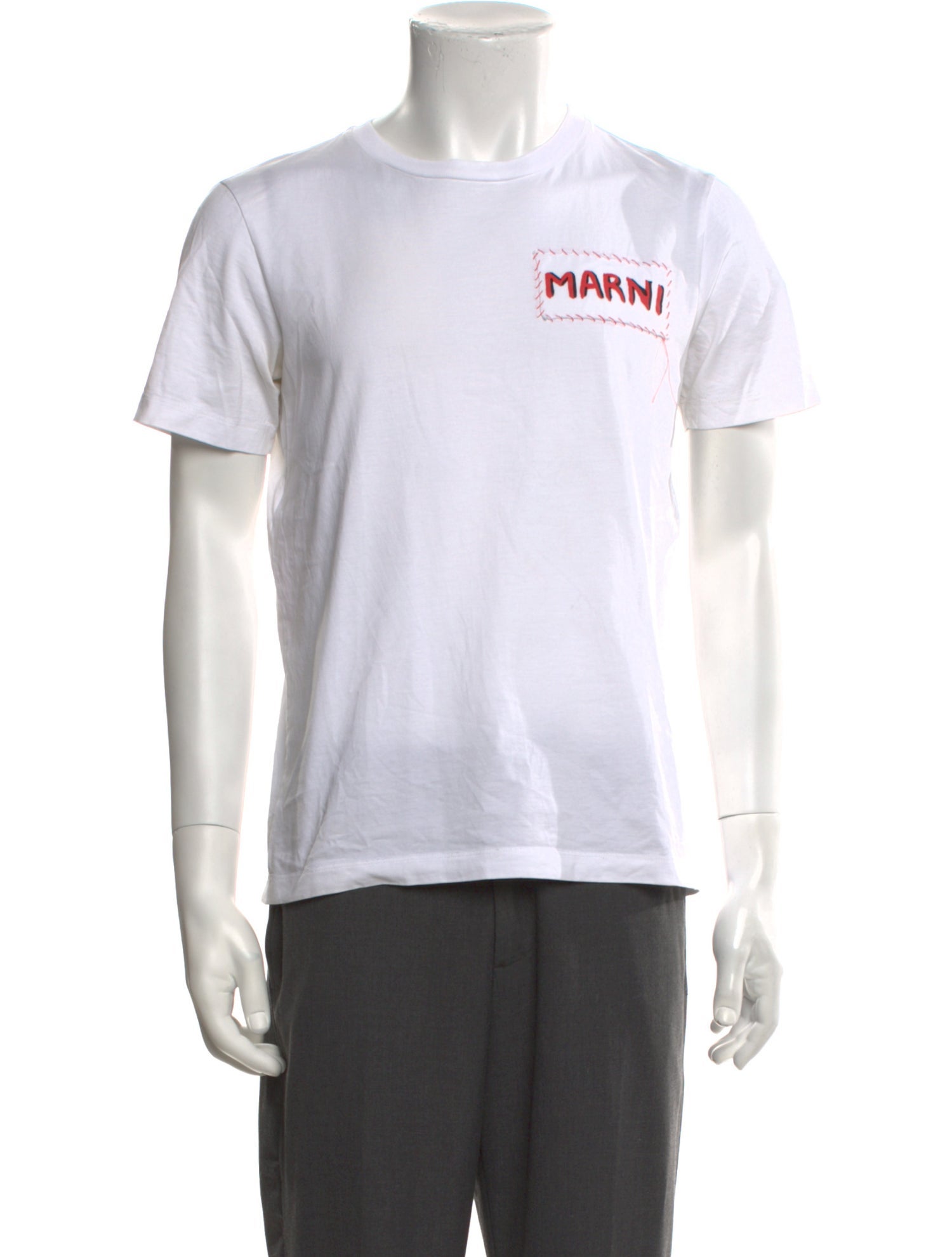 Marni Graphic Print Crew Neck T-Shirt