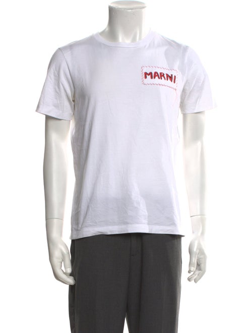 Marni Graphic Print Crew Neck T-Shirt