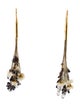 Marni Resin Flower Drop Earrings