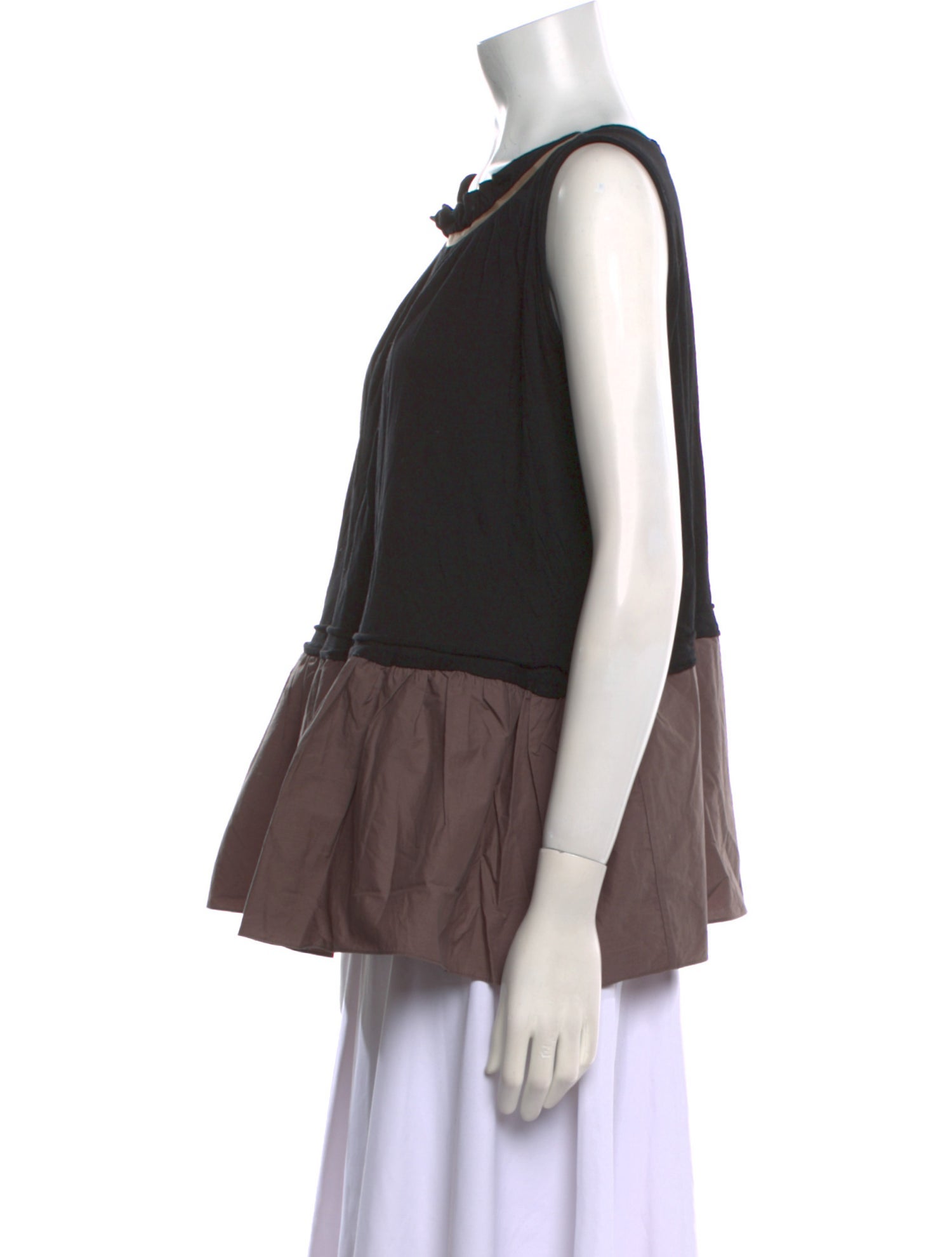 Marni Scoop Neck Sleeveless Top