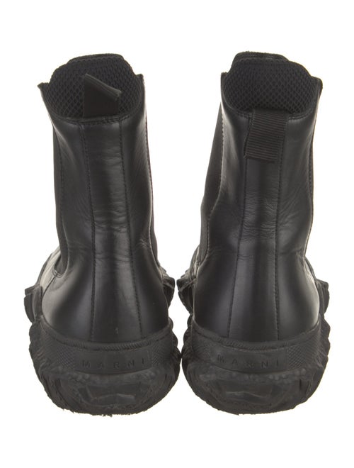 Marni Leather Chelsea Boots
