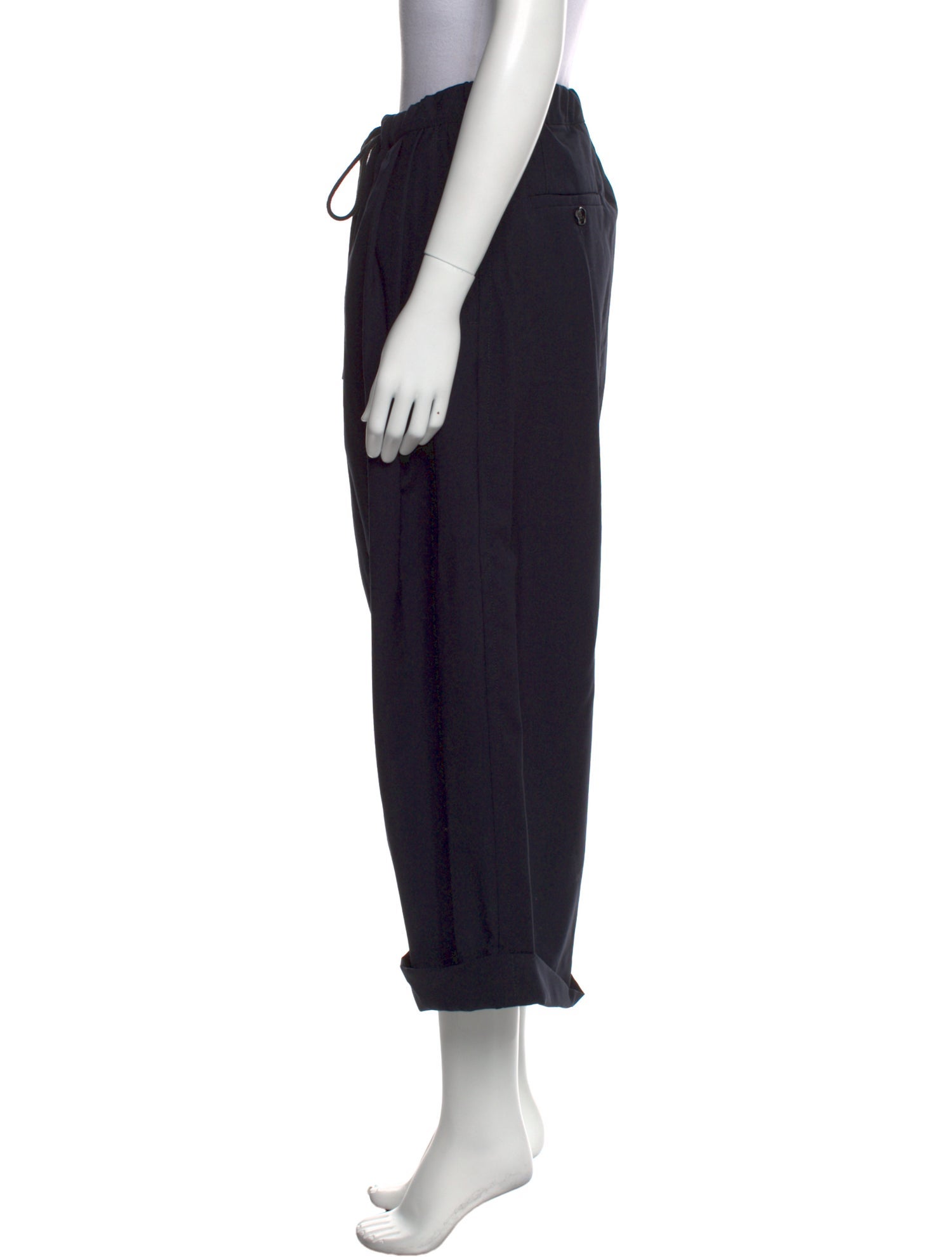 Marni Virgin Wool Wide Leg Pants
