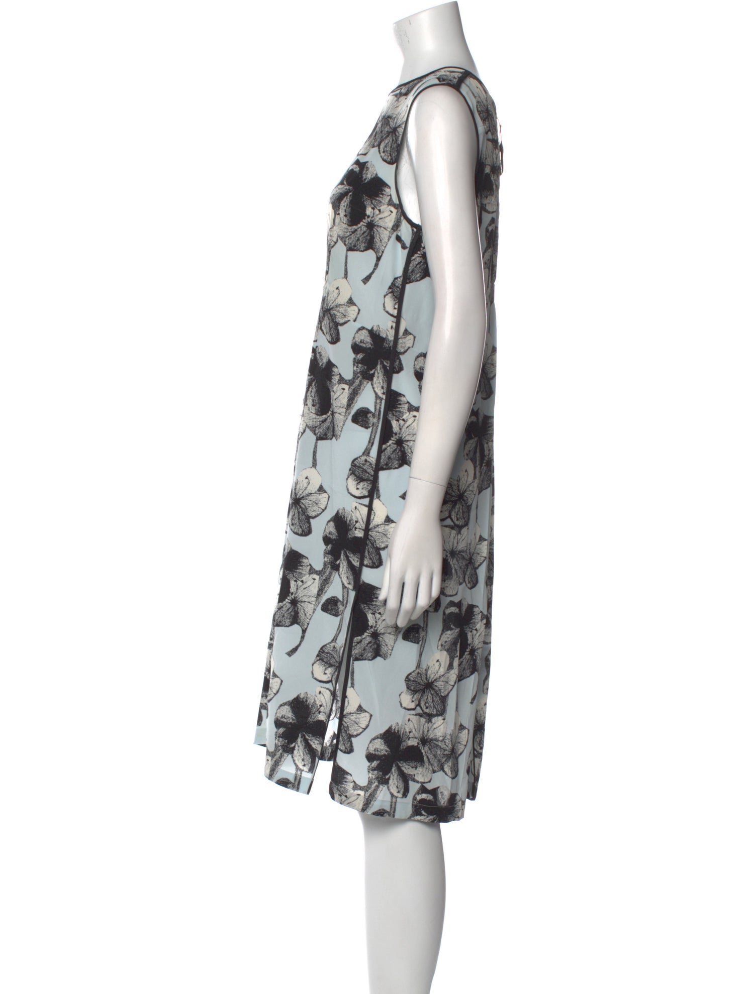 Marni Printed Knee-Length Dress