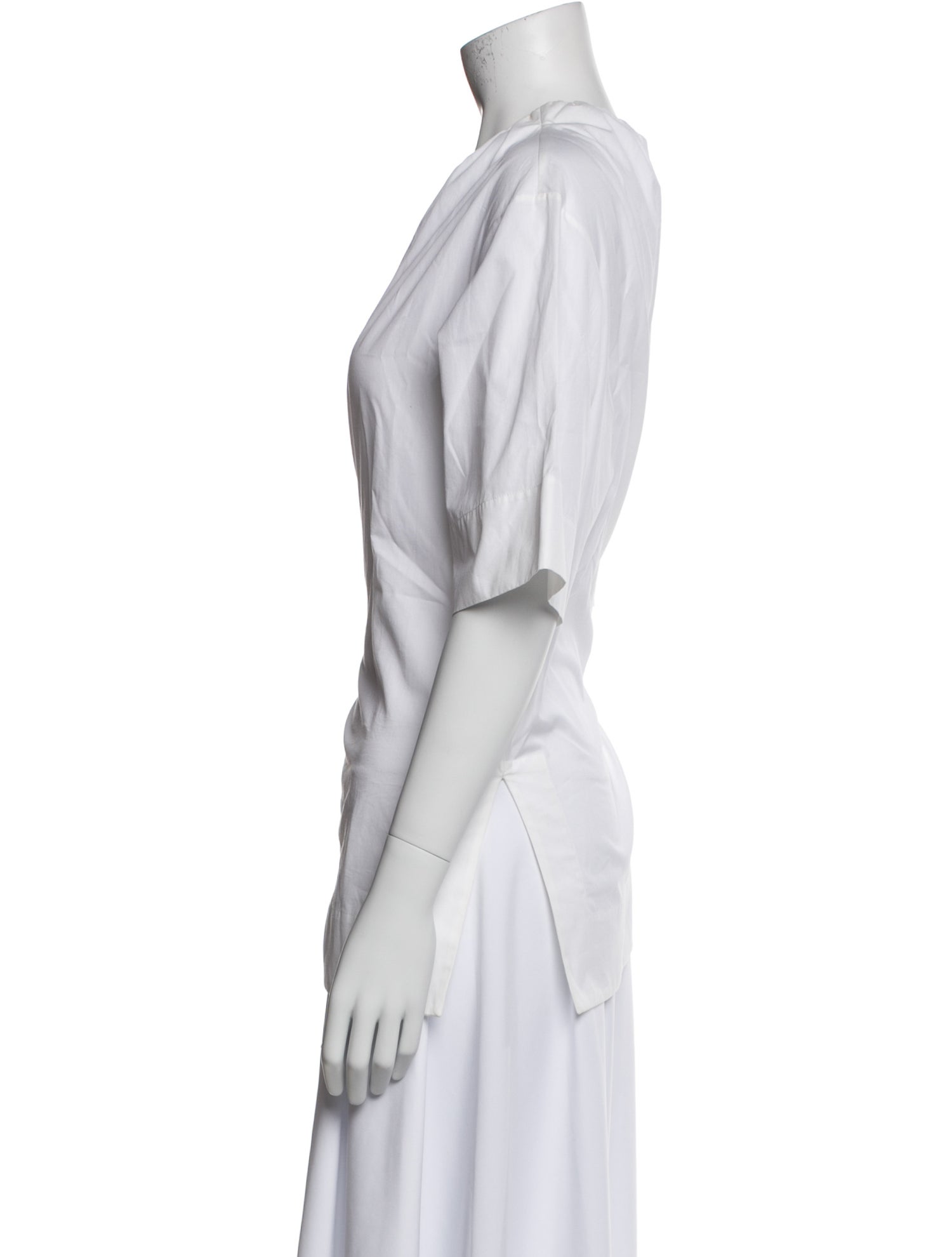 Marni Mock Neck Short Sleeve Tunic