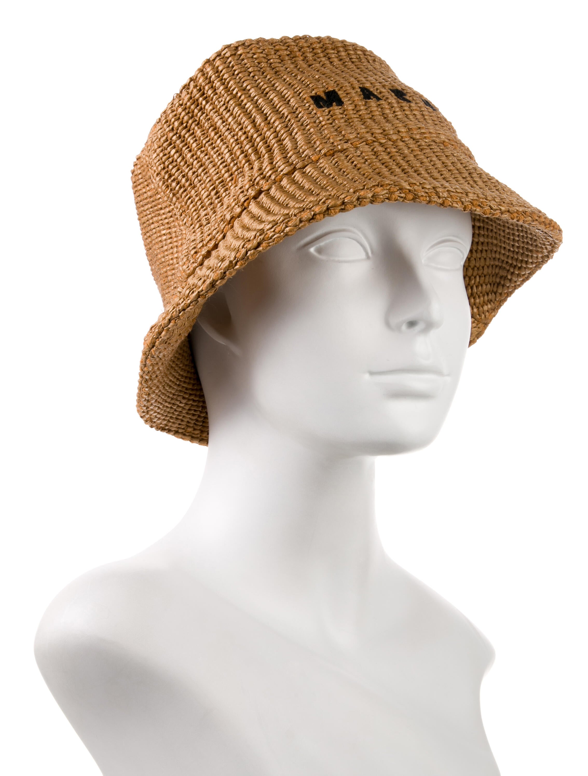 Marni Raffia Bucket Hat