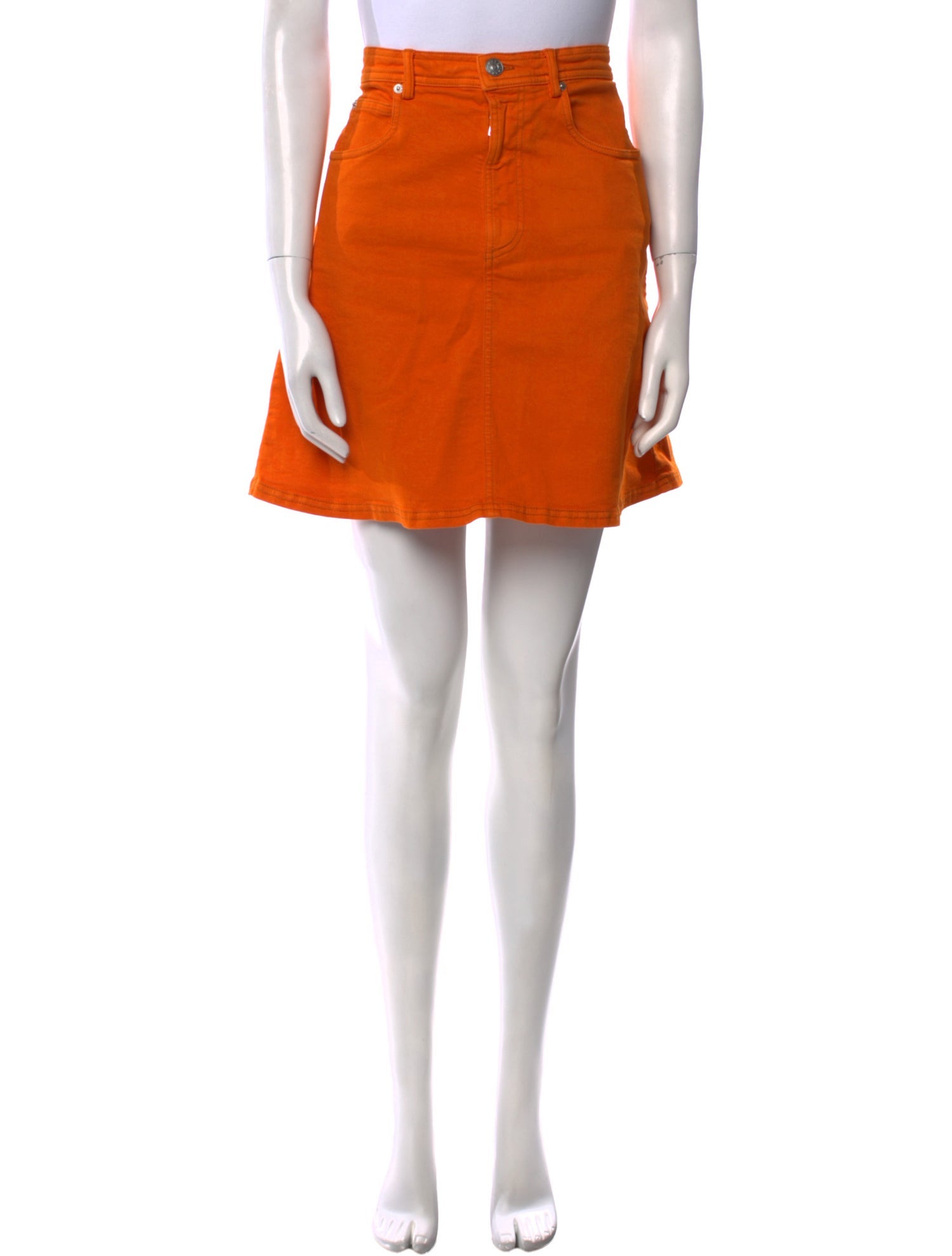 Marni Raw-Edge Trim Mini Skirt