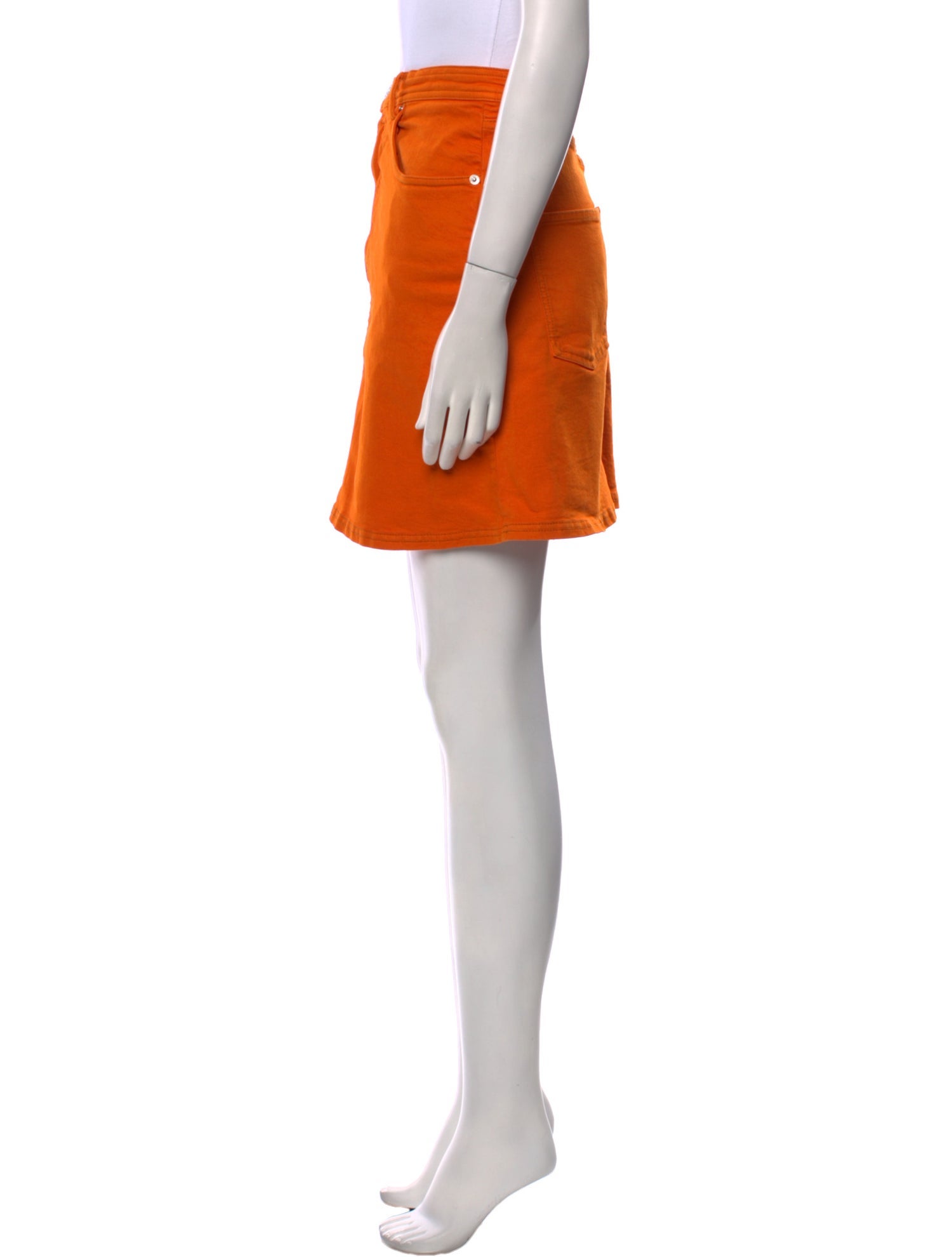 Marni Raw-Edge Trim Mini Skirt