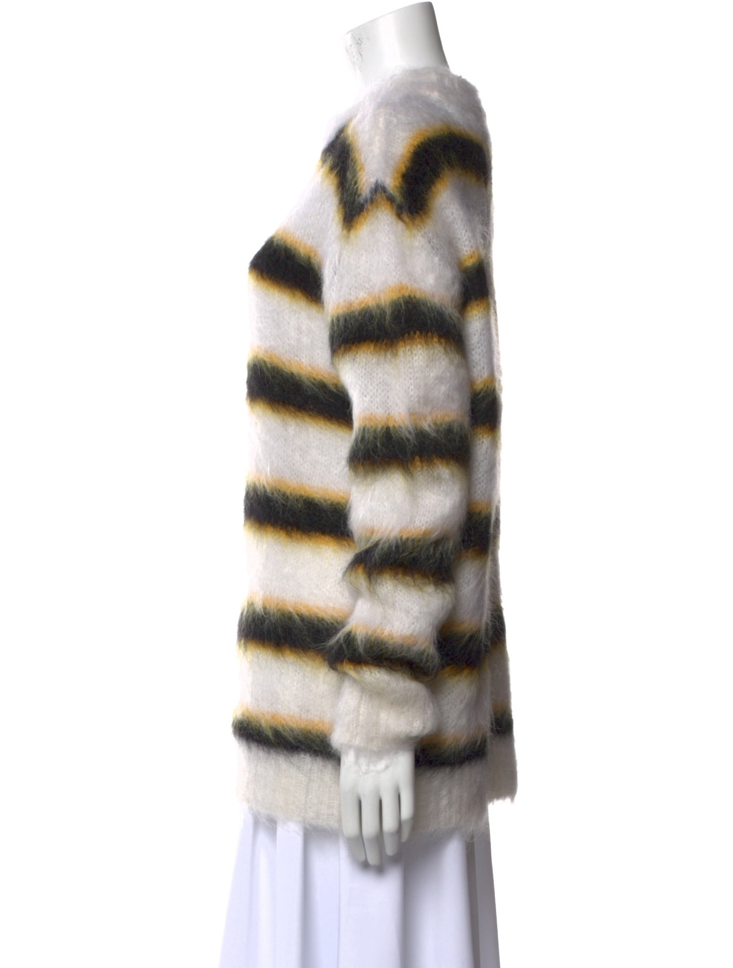 Marni Mohair Striped Sweater
