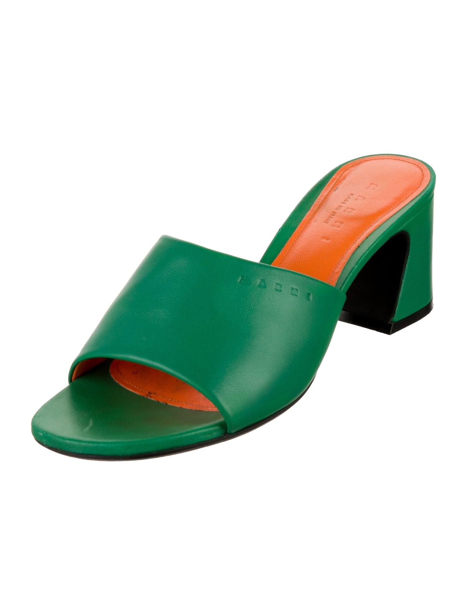 Marni Leather Slides