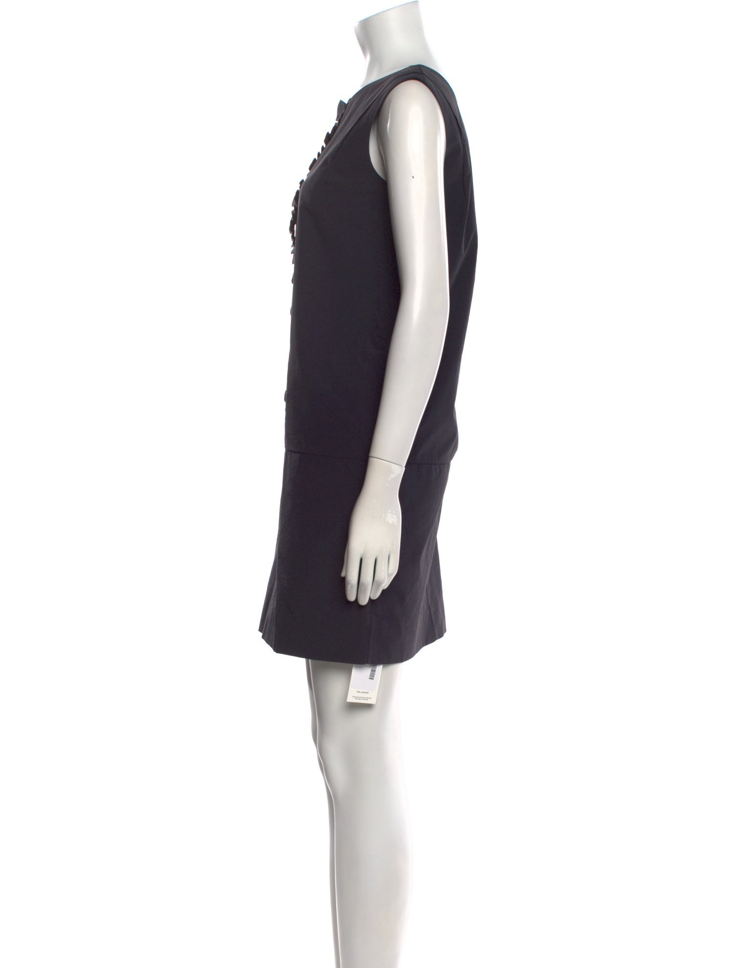 Marni Scoop Neck Mini Dress