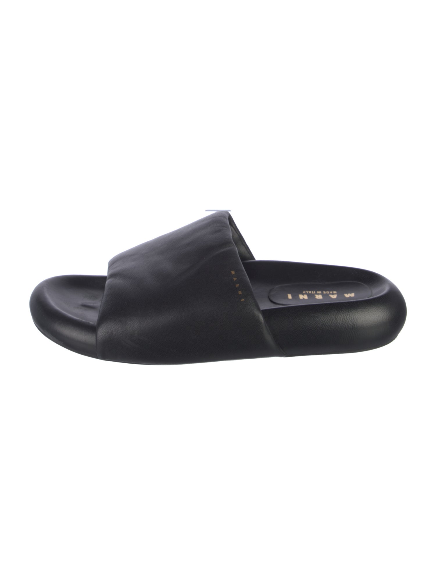 Marni Leather Slides