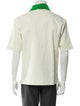 Marni Colorblock Pattern Collar Polo Shirt