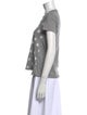 Marni Polka Dot Print Crew Neck T-Shirt