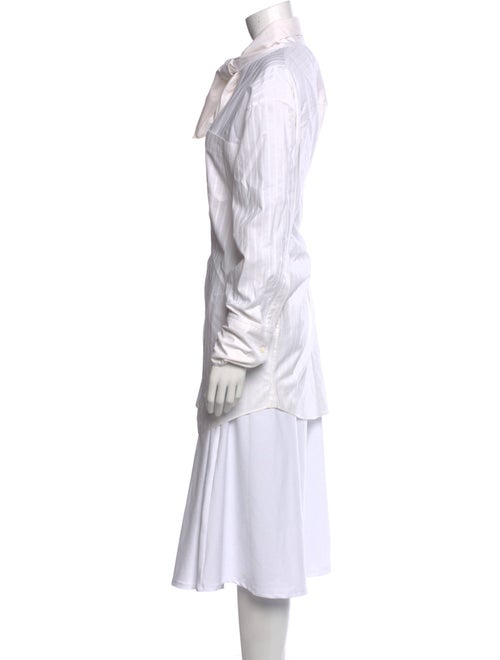 Marni Striped Long Sleeve Button-Up Top