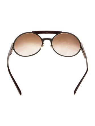 Marni Round Gradient Sunglasses