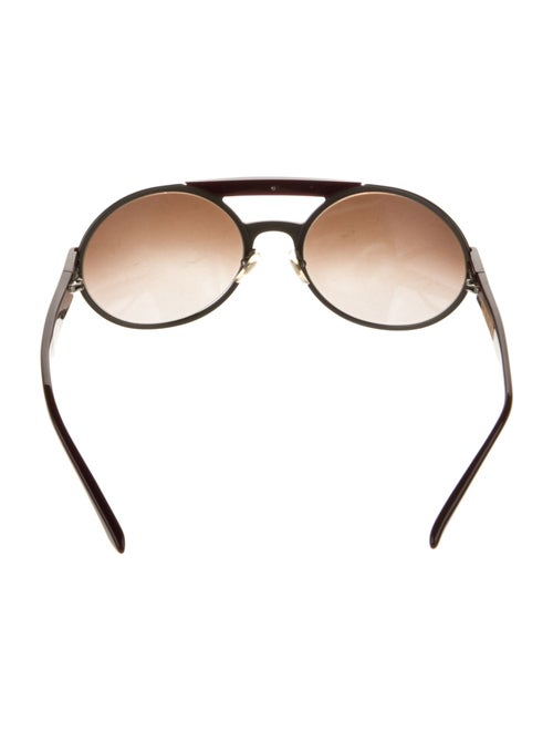 Marni Round Gradient Sunglasses
