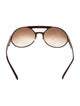 Marni Round Gradient Sunglasses