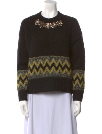 Marni Virgin Wool Printed Sweater