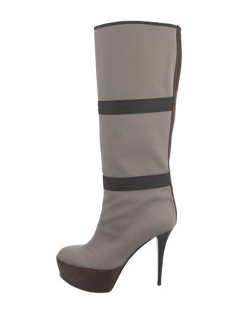 Marni Leather Trim Embellishment Boots