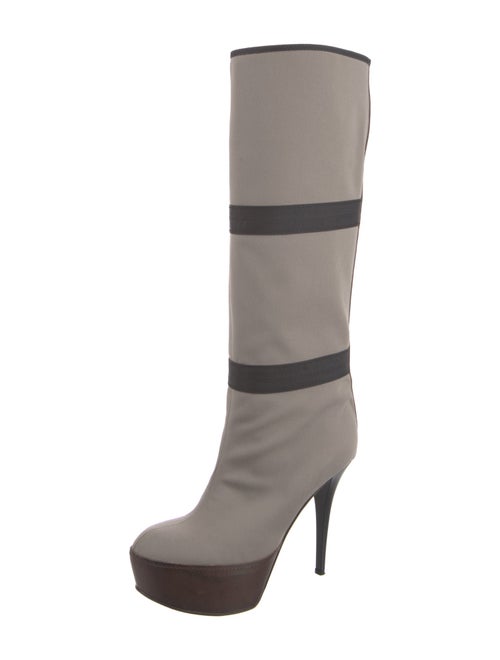 Marni Leather Trim Embellishment Boots