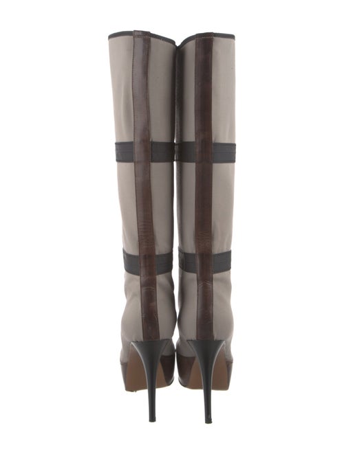 Marni Leather Trim Embellishment Boots