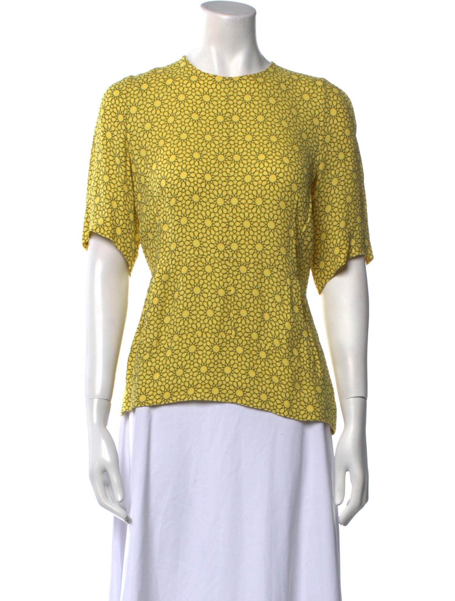 Marni Printed Crew Neck Top