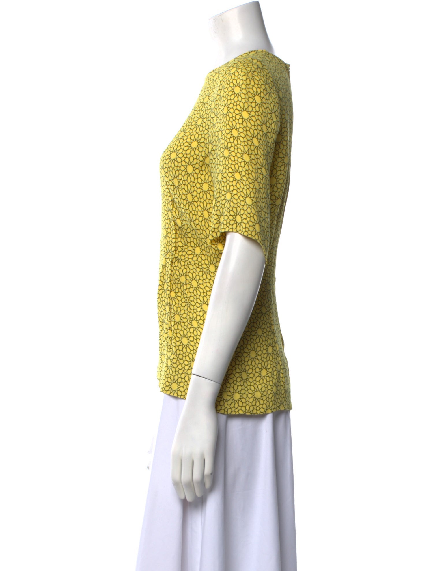 Marni Printed Crew Neck Top