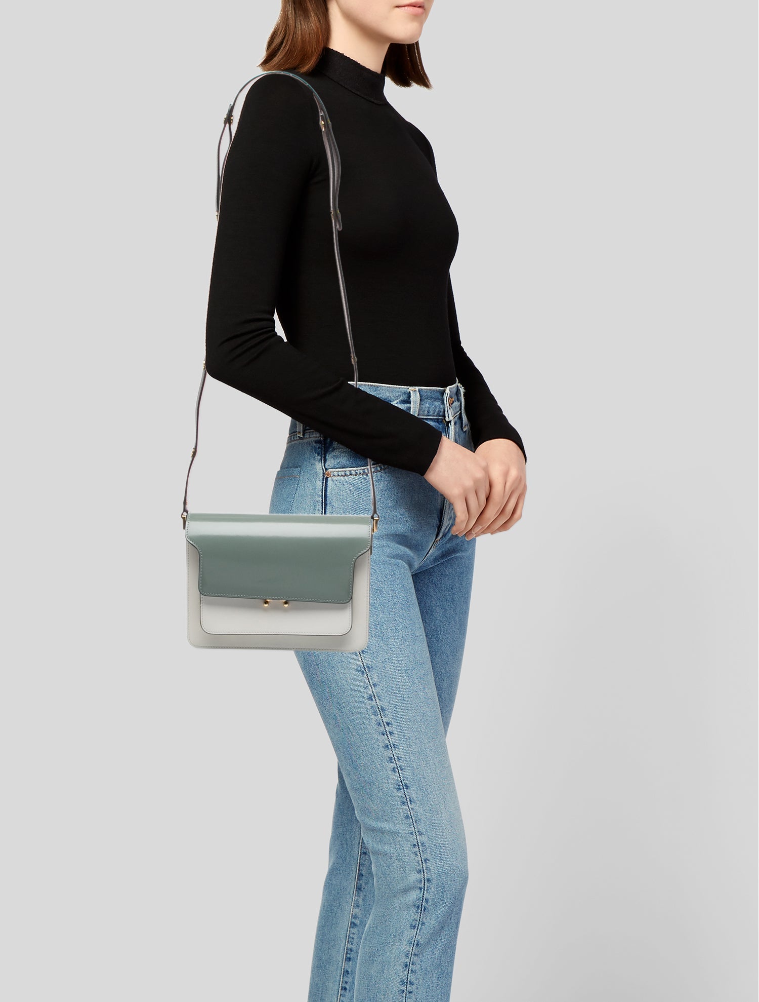 Marni Leather Shoulder Bag