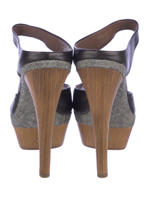 Marni Leather Slingback Sandals