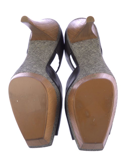 Marni Leather Slingback Sandals