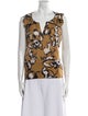 Marni Printed V-Neck Top