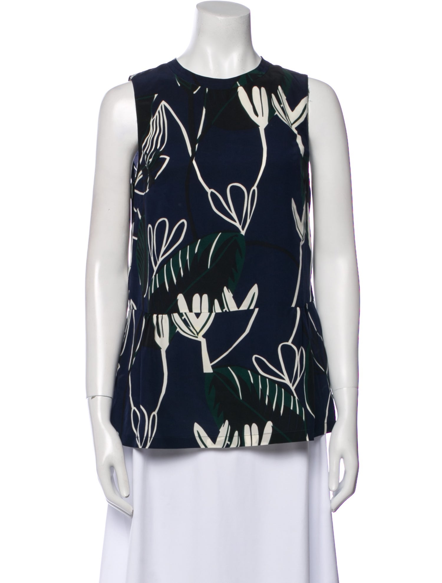 Marni Silk Printed Top