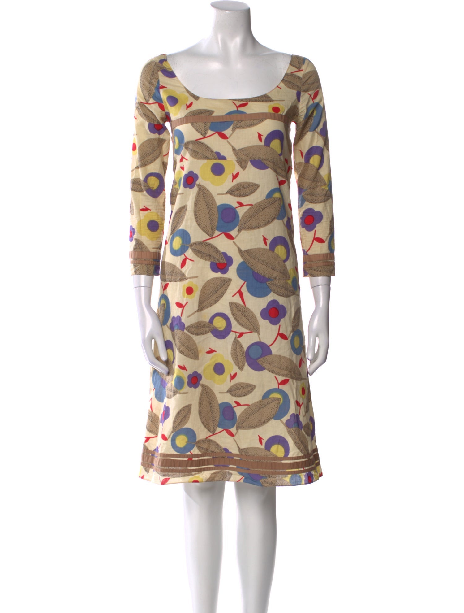 Marni Printed Knee-Length Dress