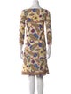 Marni Printed Knee-Length Dress