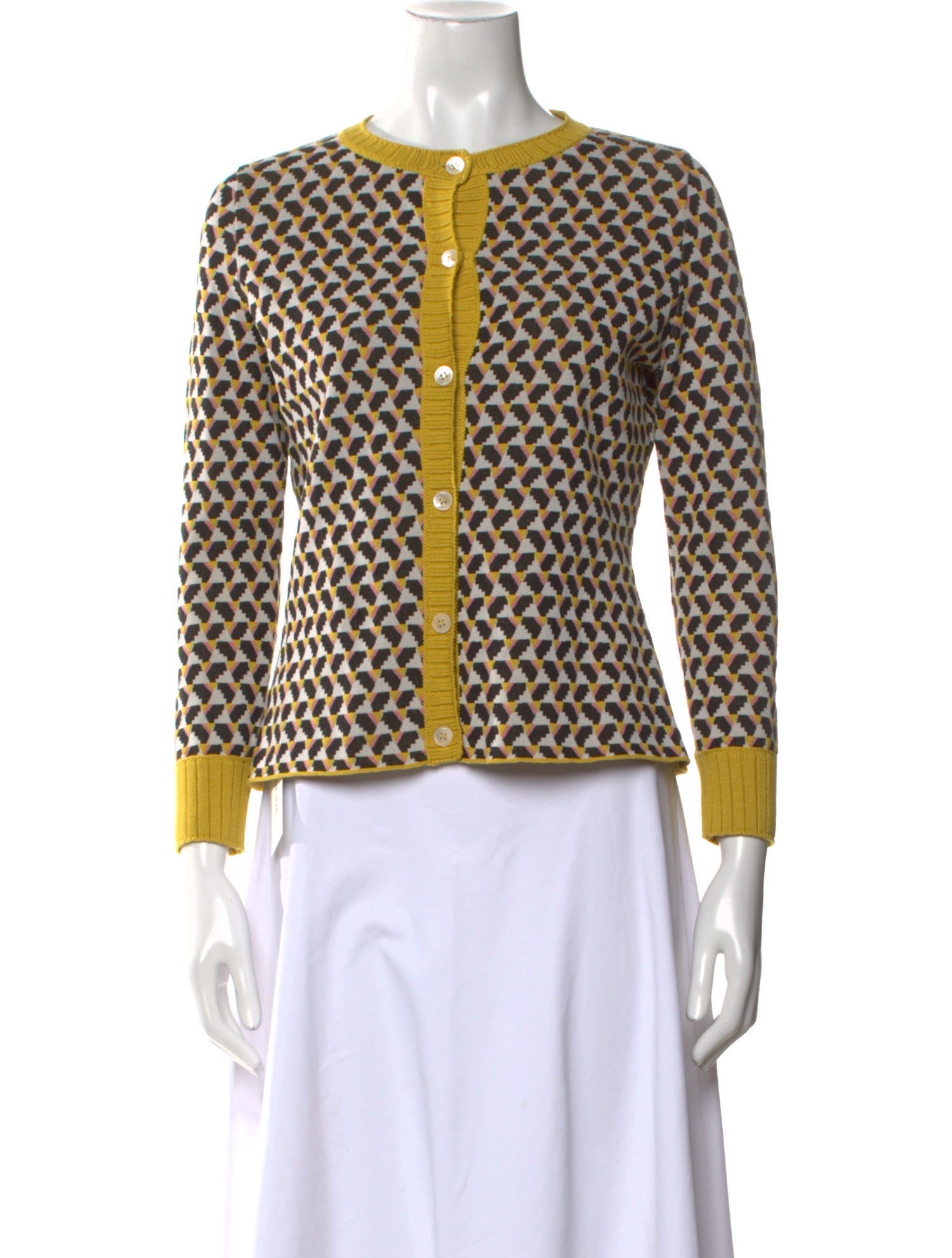 Marni Printed Crew Neck Top