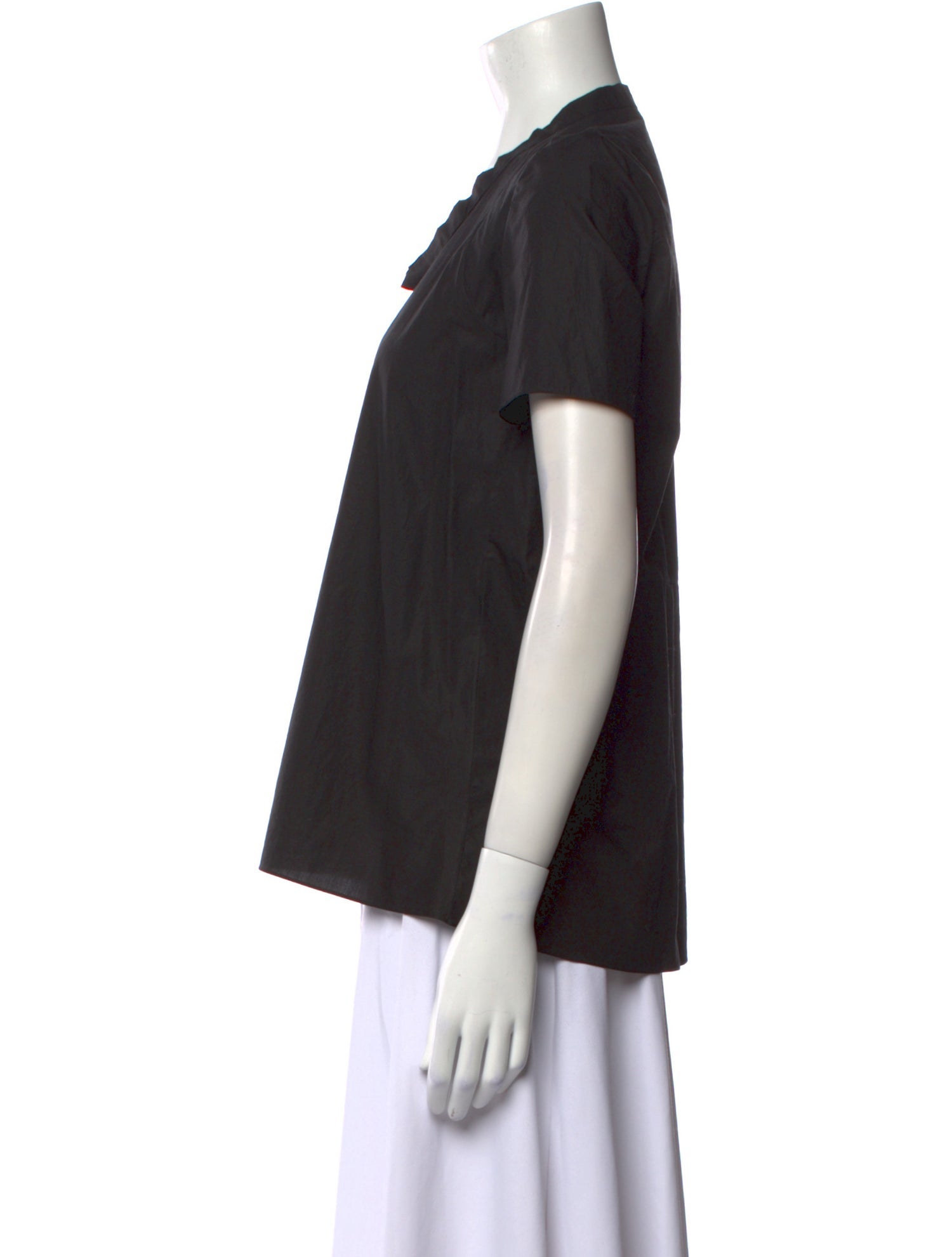 Marni Cowl Neck Short Sleeve T-Shirt