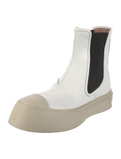 Marni Leather Chelsea Boots