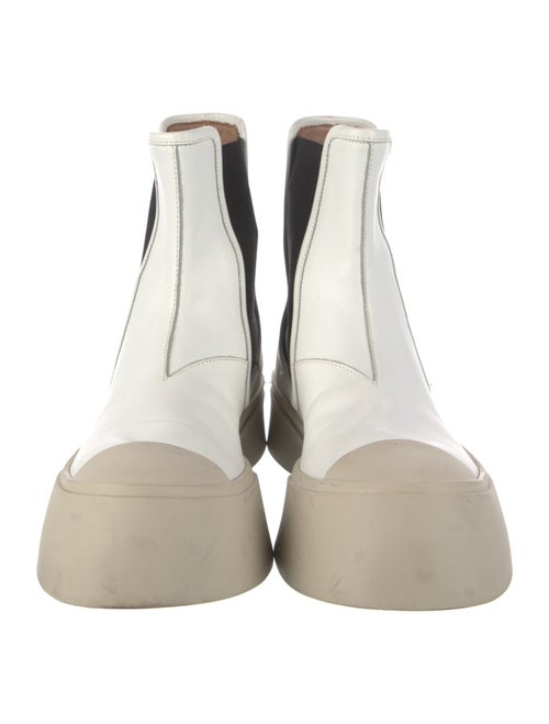 Marni Leather Chelsea Boots